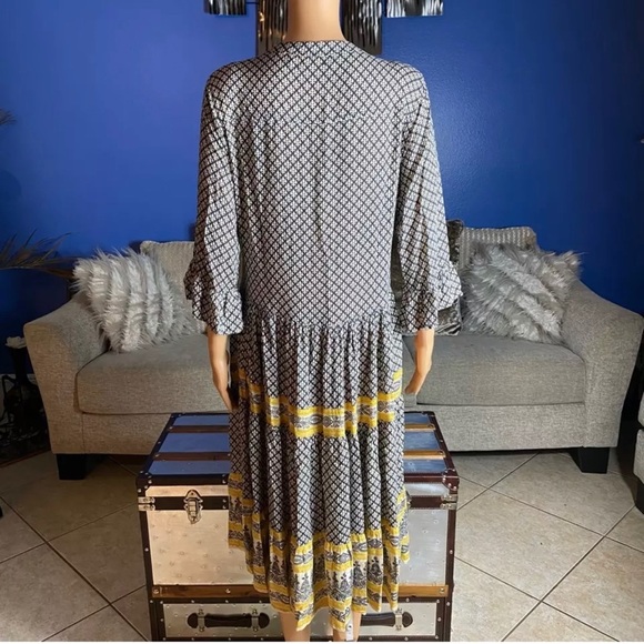 Anthropologie Beachgold Maya Tunic Peasant Dress - Picture 2 of 6